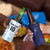 Argentina Football Custom 4 in 1 Can Cooler Tumbler Vamos La Albiceleste Half Version