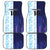 Argentina Football Custom Car Mats Vamos La Albiceleste Half Version