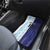 Argentina Football Custom Car Mats Vamos La Albiceleste Half Version