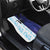 Argentina Football Custom Car Mats Vamos La Albiceleste Half Version
