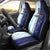 Argentina Football Custom Car Seat Cover Vamos La Albiceleste Half Version