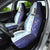 Argentina Football Custom Car Seat Cover Vamos La Albiceleste Half Version