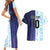 Argentina Football Custom Couples Matching Short Sleeve Bodycon Dress and Hawaiian Shirt Vamos La Albiceleste Half Version
