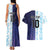 Argentina Football Custom Couples Matching Tank Maxi Dress and Hawaiian Shirt Vamos La Albiceleste Half Version