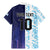 Argentina Football Custom Family Matching Mermaid Dress and Hawaiian Shirt Vamos La Albiceleste Half Version
