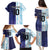 Argentina Football Custom Family Matching Puletasi and Hawaiian Shirt Vamos La Albiceleste Half Version
