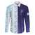 Argentina Football Custom Family Matching Puletasi and Hawaiian Shirt Vamos La Albiceleste Half Version