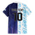 Argentina Football Custom Family Matching Summer Maxi Dress and Hawaiian Shirt Vamos La Albiceleste Half Version