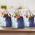 Argentina Football Custom Grocery Bag Vamos La Albiceleste Half Version