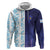 Argentina Football Custom Hoodie Vamos La Albiceleste Half Version