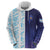 Argentina Football Custom Hoodie Vamos La Albiceleste Half Version