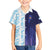 Argentina Football Custom Kid Hawaiian Shirt Vamos La Albiceleste Half Version