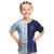 Argentina Football Custom Kid T Shirt Vamos La Albiceleste Half Version