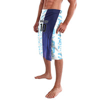 Argentina Football Custom Lavalava Vamos La Albiceleste Half Version