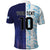 Argentina Football Custom Polo Shirt Vamos La Albiceleste Half Version