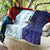 Argentina Football Custom Quilt Vamos La Albiceleste Half Version