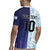 Argentina Football Custom Rugby Jersey Vamos La Albiceleste Half Version