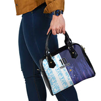 Argentina Football Custom Shoulder Handbag Vamos La Albiceleste Half Version