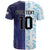 Argentina Football Custom T Shirt Vamos La Albiceleste Half Version