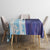 Argentina Football Custom Tablecloth Vamos La Albiceleste Half Version