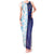 Argentina Football Custom Tank Maxi Dress Vamos La Albiceleste Half Version