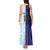 Argentina Football Custom Tank Maxi Dress Vamos La Albiceleste Half Version