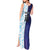 Argentina Football Custom Tank Maxi Dress Vamos La Albiceleste Half Version