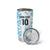 Argentina Football Custom Tumbler Cup Vamos La Albiceleste Half Version