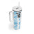 Argentina Football Custom Tumbler With Handle Vamos La Albiceleste Half Version