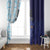 Argentina Football Custom Window Curtain Vamos La Albiceleste Half Version