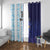 Argentina Football Custom Window Curtain Vamos La Albiceleste Half Version