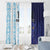 Argentina Football Custom Window Curtain Vamos La Albiceleste Half Version