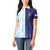 Argentina Football Custom Women Polo Shirt Vamos La Albiceleste Half Version