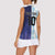 Argentina Football Custom Women Sleeveless Polo Shirt Vamos La Albiceleste Half Version