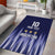 Argentina Football Custom Area Rug Vamos La Albiceleste Vintage