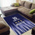 Argentina Football Custom Area Rug Vamos La Albiceleste Vintage