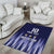 Argentina Football Custom Area Rug Vamos La Albiceleste Vintage