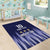 Argentina Football Custom Area Rug Vamos La Albiceleste Vintage