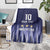 Argentina Football Custom Blanket Vamos La Albiceleste Vintage
