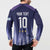 Argentina Football Custom Button Sweatshirt Vamos La Albiceleste Vintage