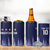 Argentina Football Custom 4 in 1 Can Cooler Tumbler Vamos La Albiceleste Vintage