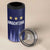 Argentina Football Custom 4 in 1 Can Cooler Tumbler Vamos La Albiceleste Vintage