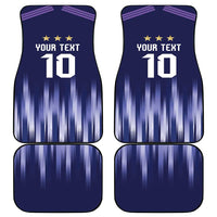 Argentina Football Custom Car Mats Vamos La Albiceleste Vintage