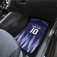 Argentina Football Custom Car Mats Vamos La Albiceleste Vintage
