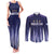 Argentina Football Custom Couples Matching Tank Maxi Dress and Long Sleeve Button Shirt Vamos La Albiceleste Vintage