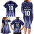 Argentina Football Custom Family Matching Long Sleeve Bodycon Dress and Hawaiian Shirt Vamos La Albiceleste Vintage