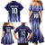 Argentina Football Custom Family Matching Mermaid Dress and Hawaiian Shirt Vamos La Albiceleste Vintage
