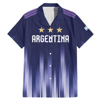 Argentina Football Custom Family Matching Mermaid Dress and Hawaiian Shirt Vamos La Albiceleste Vintage