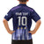 Argentina Football Custom Family Matching Off The Shoulder Long Sleeve Dress and Hawaiian Shirt Vamos La Albiceleste Vintage