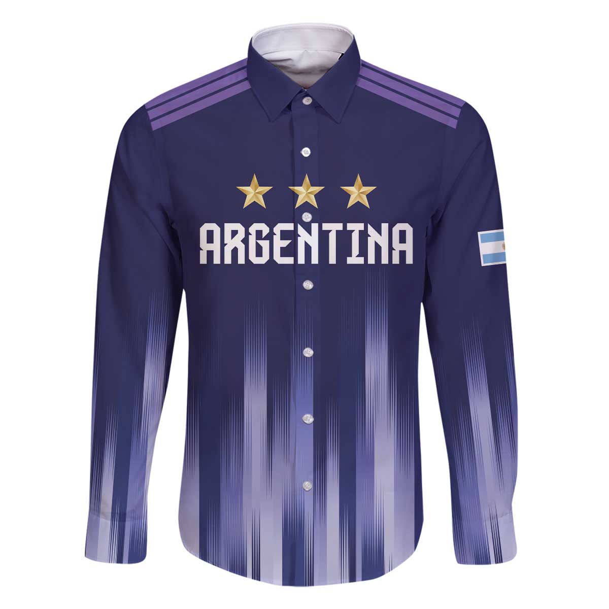 Argentina Football Custom Family Matching Off The Shoulder Long Sleeve Dress and Hawaiian Shirt Vamos La Albiceleste Vintage